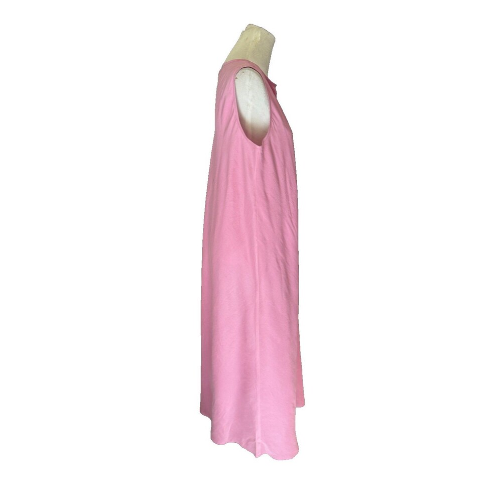 NWOT Eileen Fisher Sleeveless Pink Silk Dress Size Large - Picture 3 of 5